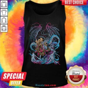 Bloodborne Daughter of the Cosmos Black tank-top
