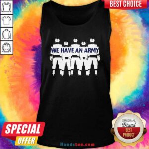CA Playoff We Have An Army Tank-top