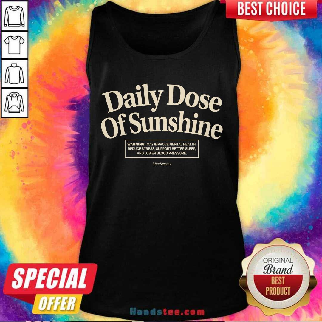 Daily Dose Of Sunshine Tank-top