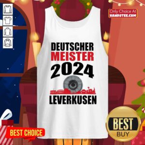 Bayer Leverkusen 2024 Champions Deutscher Meister Tank-top
