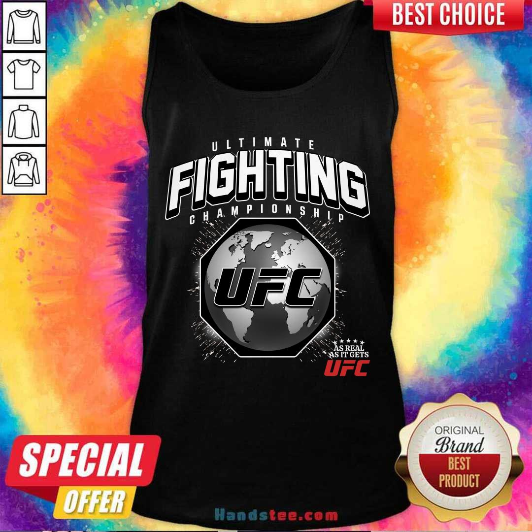 Ultimate Fighting UFC Black Octagon Flags Tank-top