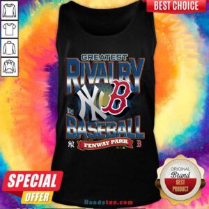 Boston Red Sox 47 Greatest Rivalry Baseball Tubular Vintage Tank-top