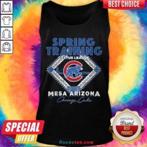 Chicago Cubs Spring Training Black Tank-top