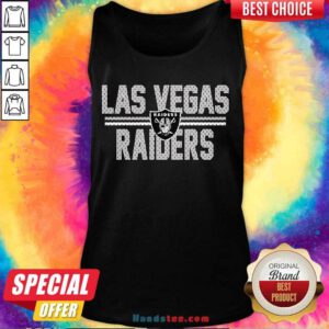 Black Las Vegas Raiders Mesh Team Graphic Tank-top