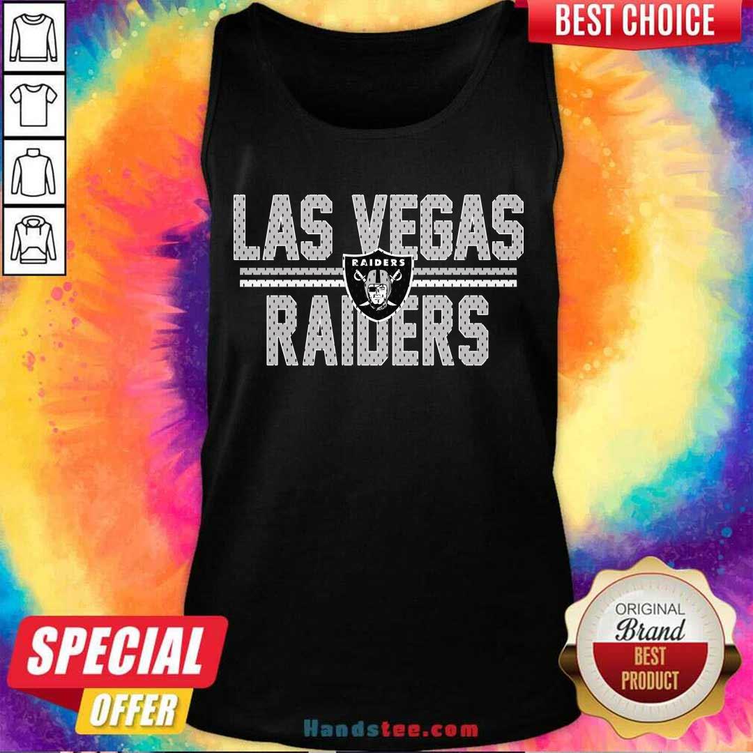 Black Las Vegas Raiders Mesh Team Graphic Tank-top