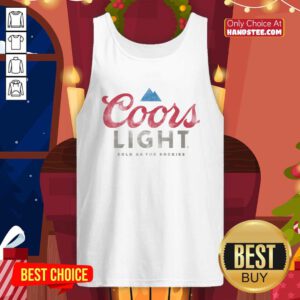 Coors Light Distressed Cold As The Rockies Tank-top