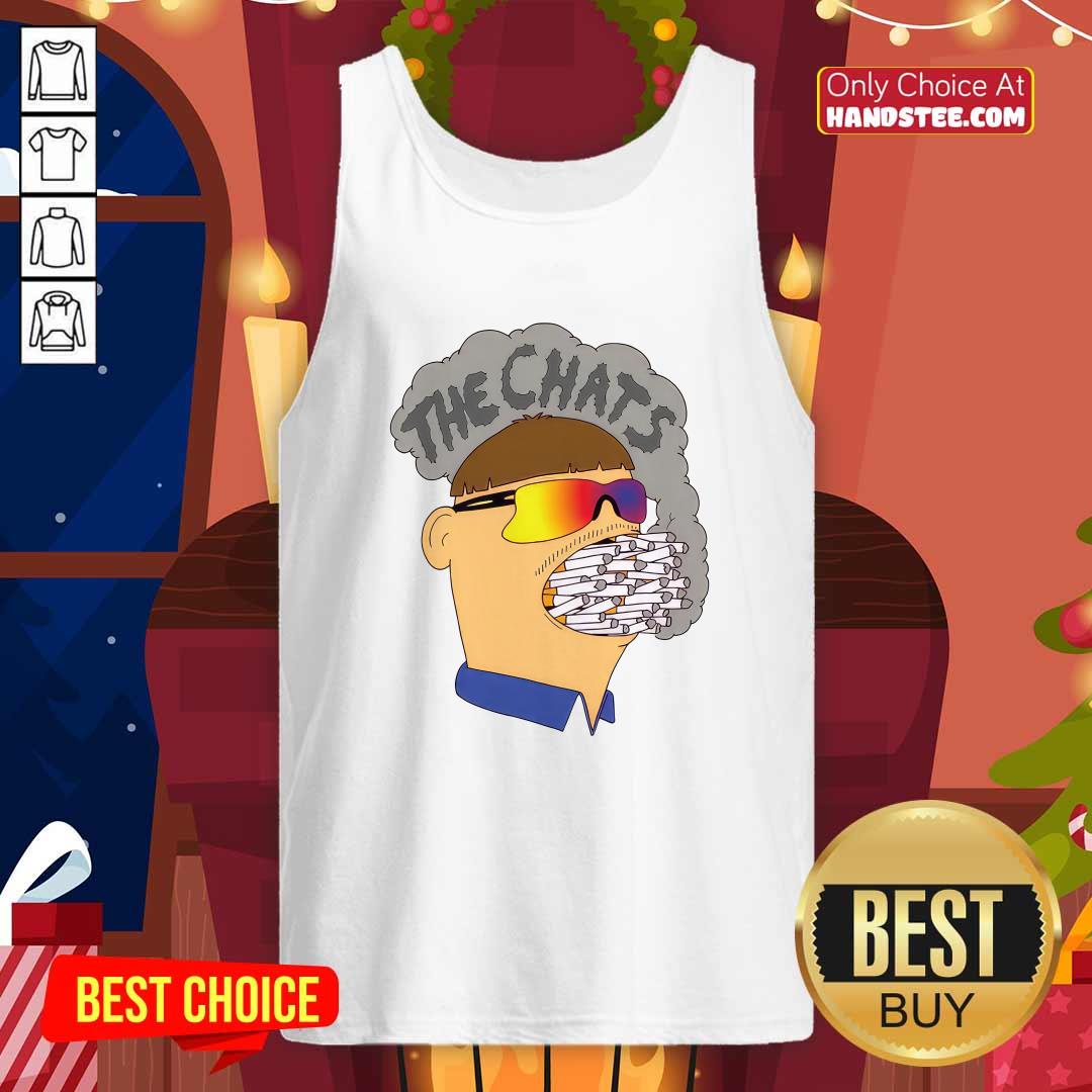 Ciggie Mouth The Chats Smoking Tank-top