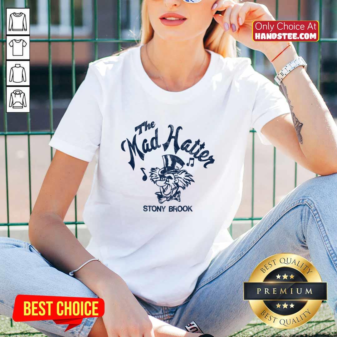 The Mad Hatter Stony Brook V-neck