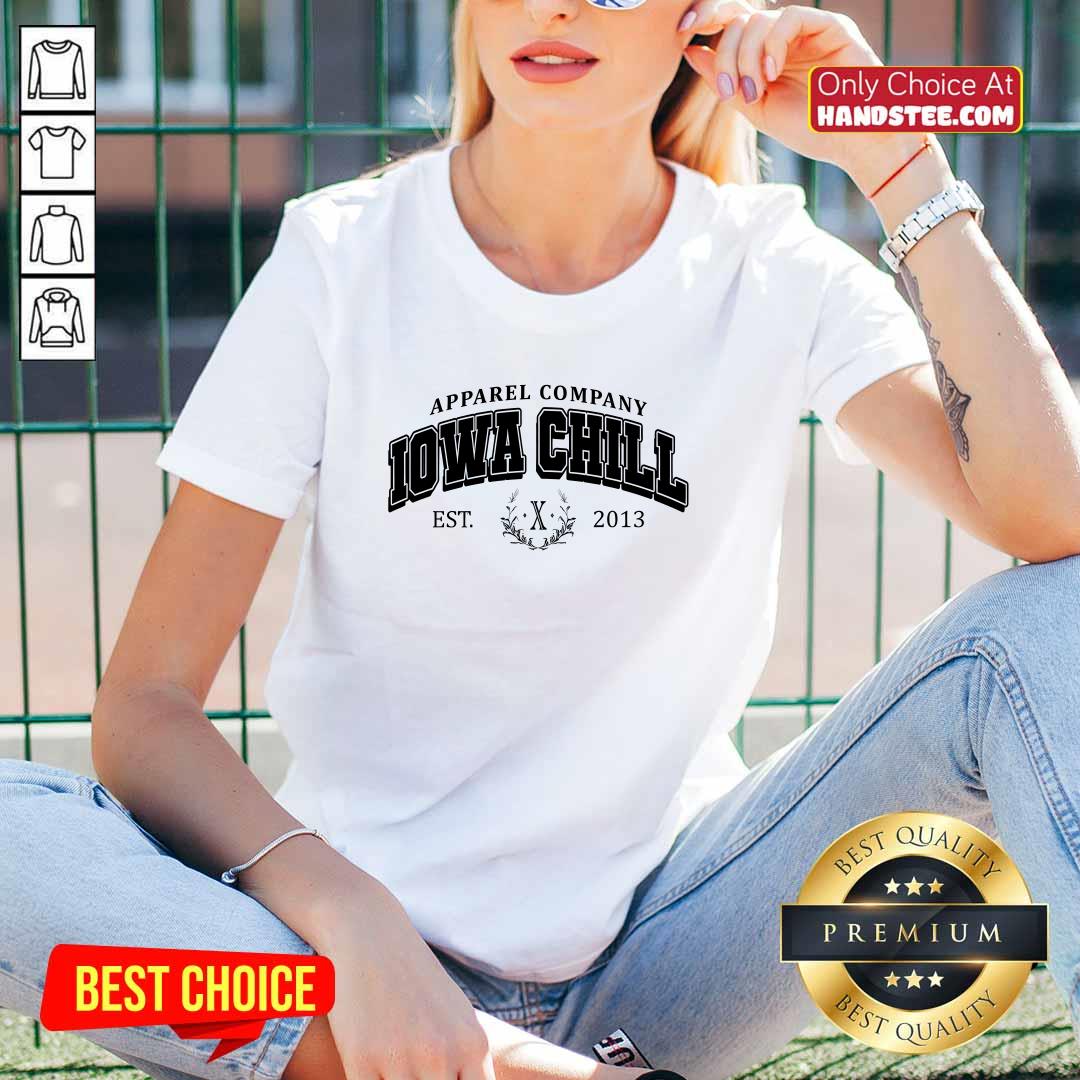 Apparel Company Iowa Chill Est 2013 V-neck
