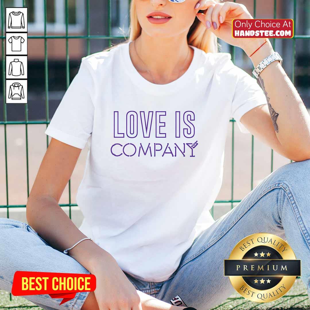Company Love Is Company v-neck