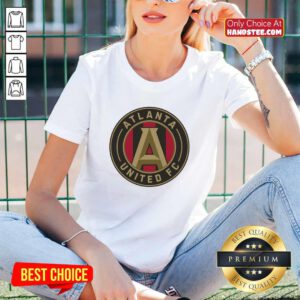 Atlanta United FC logo ladies-tee