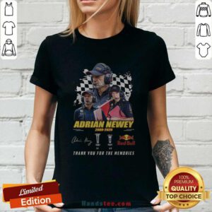 Adrian Newey 2006-2025 Thank You For The Memories Ladies-tee