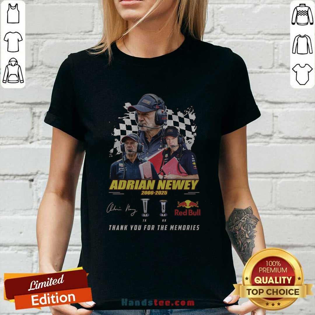Adrian Newey 2006-2025 Thank You For The Memories Ladies-tee