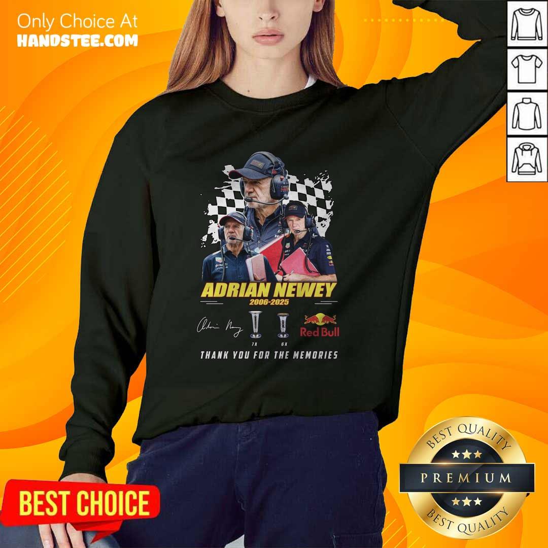 Adrian Newey 2006-2025 Thank You For The Memories Sweater
