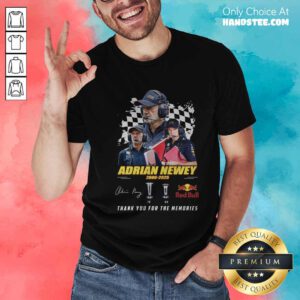 Adrian Newey 2006-2025 Thank You For The Memories T-shirt