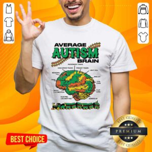 Average Autism Brain T-shirt
