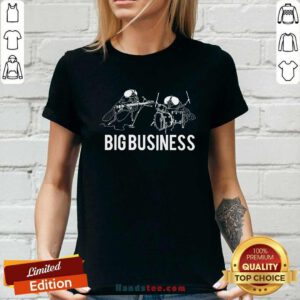 Awesome Big Business Ladies-tee