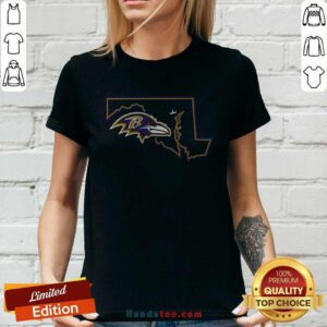Baltimore Ravens Crown Ladies-tee