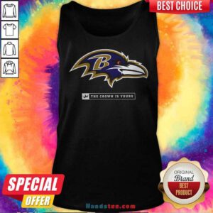 Baltimore Ravens Crown The Crown Is Yours Tank-top