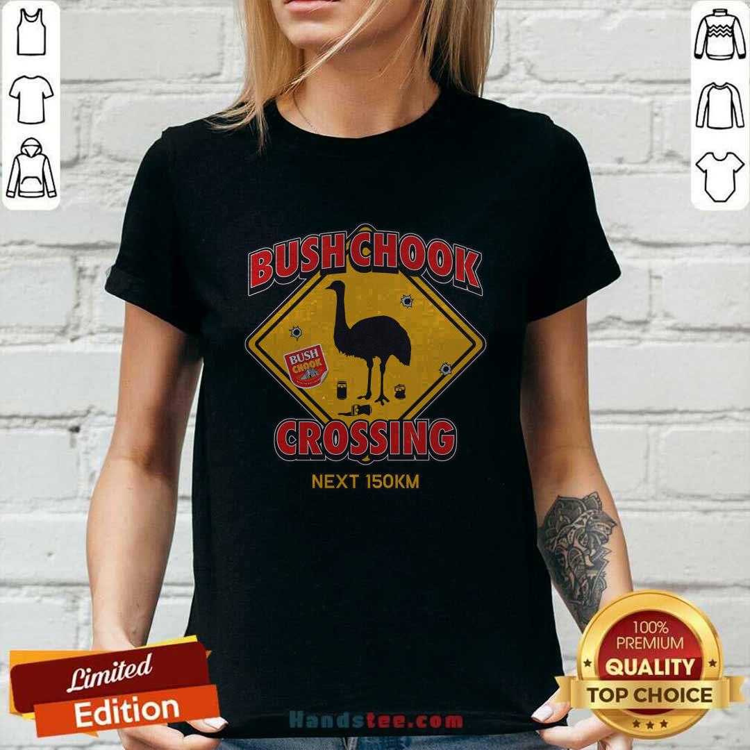 Bush Chook Crossing Next 150km Ladies-tee