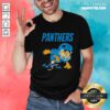 Carolina Panthers Garfield Cat Grumpy Football Player 2024 T-shirt