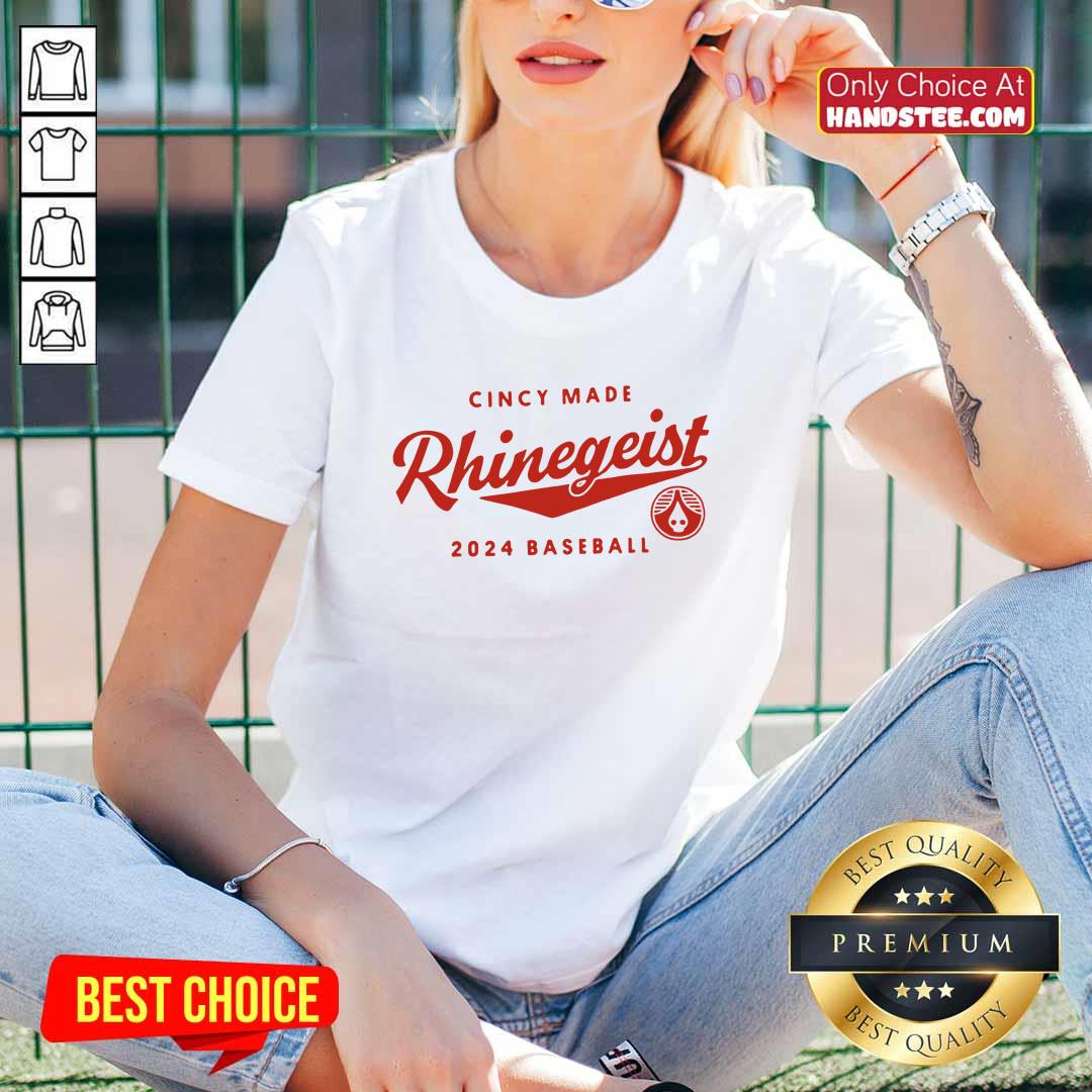 Cincy Made Rhinegeist 2024 Baseball V-neck