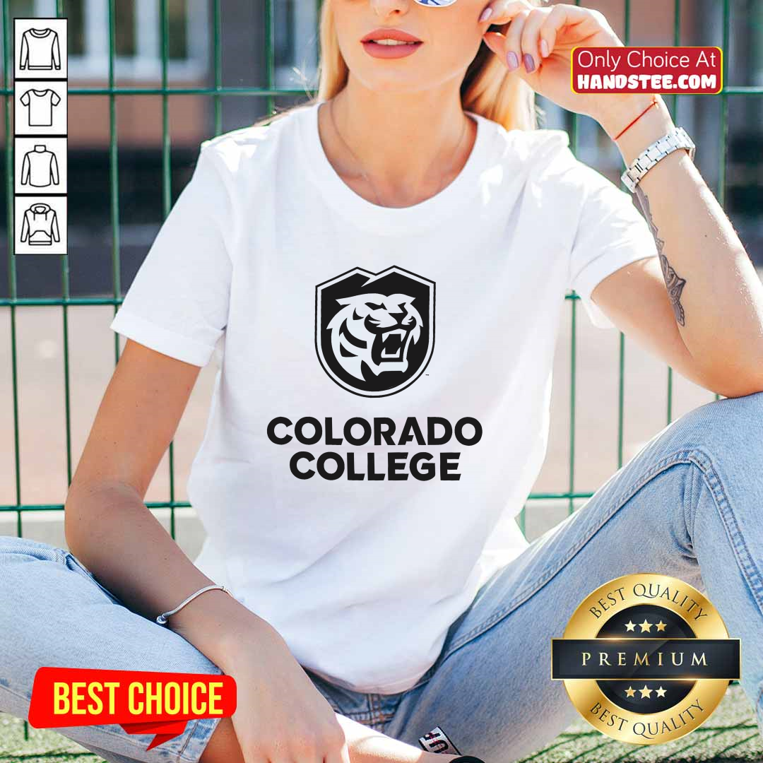 Colorado College Tigers SP Athletic Wordmark V-neck