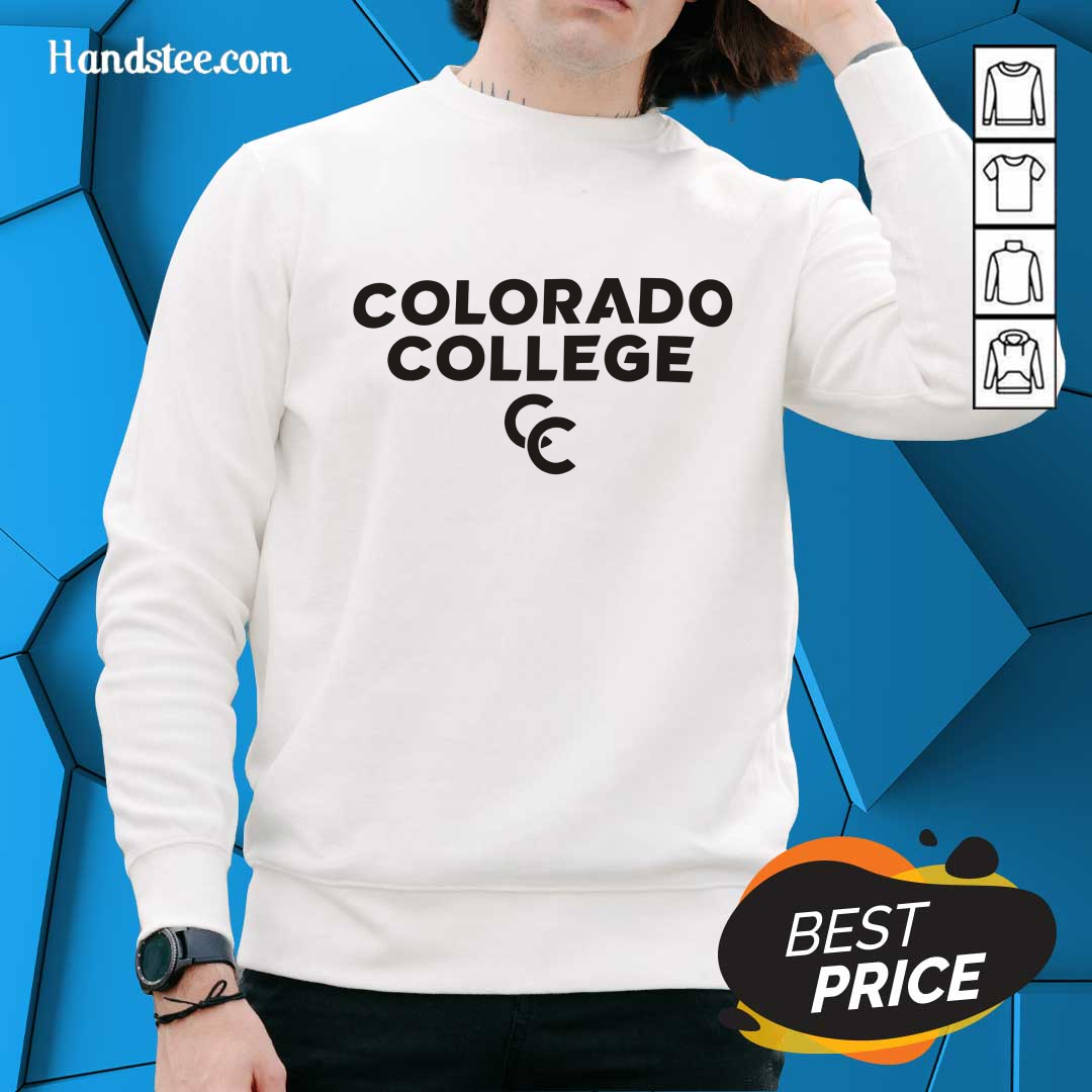 Colorado College Tigers SP FSN Over Wordmark Sweater