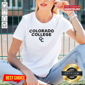 Colorado College Tigers SP FSN Over Wordmark V-neck