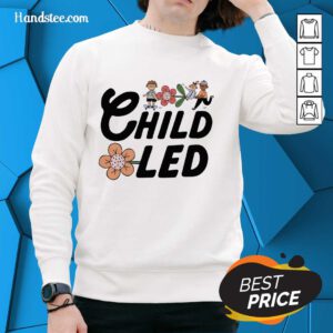 Cute Child Led Flower Sweater