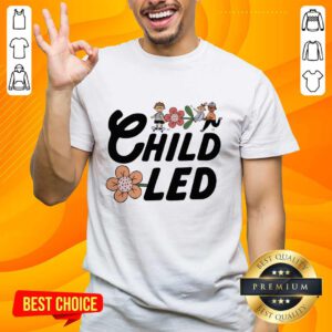 Cute Child Led Flower T-shirt