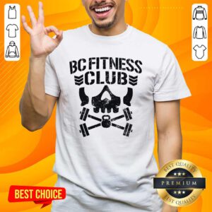 Gas Mask Bc Fitness Club T-shirt
