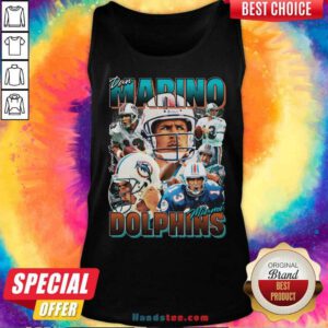 Great Dan Marino Tee Shirt Miami Dolphins NFL Football Tank-top