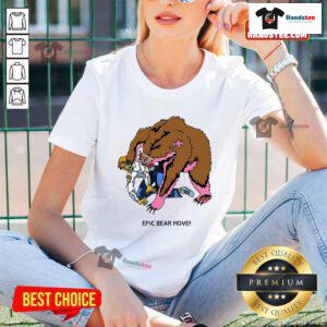 Great Epic Bear Move V-neck