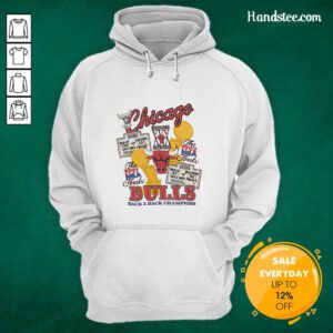 Nice Chicago Bulls Back 2 Back Champions Hoodie