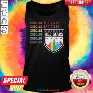 Nice Chicago Red Stars Repeat Tank-top