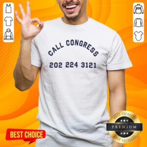 Official Call Congress 202 224 3121 T-Shirt