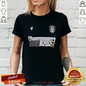 Official Champions Paok 2024 Ladies-tee