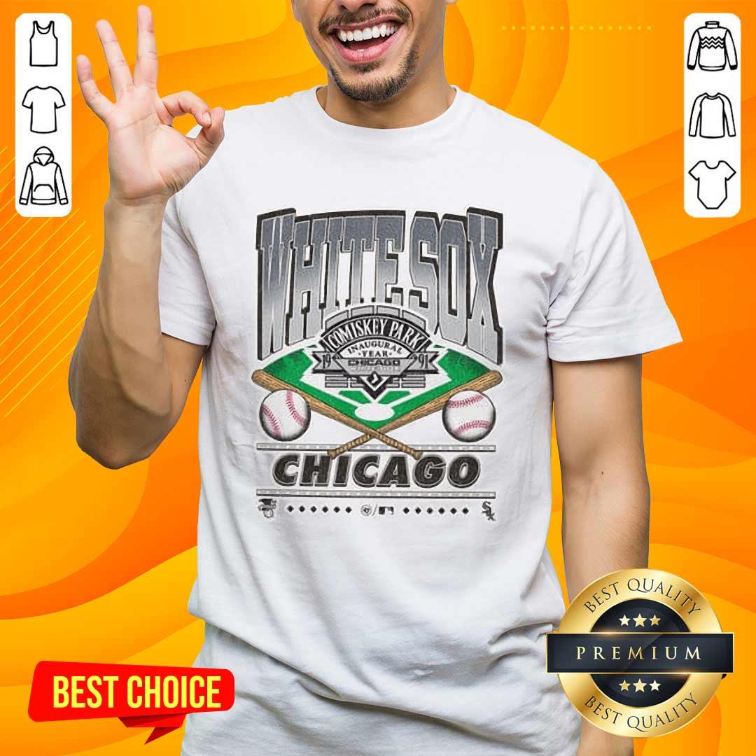 Official Chicago White Sox Comiskey Park Inaugural Year 1991 T-shirt