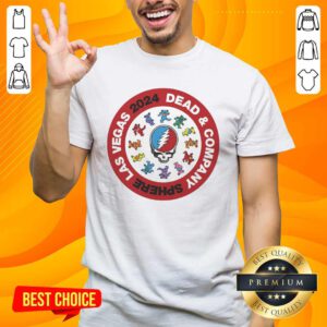 Official Dead & Company Sphere Las Vegas 2024 T-Shirt