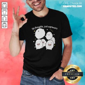Official The Boy And The Heron No Thoughts Just Warawara T-shirt