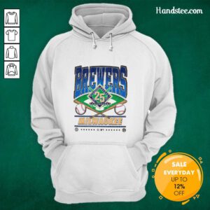 Original Brewers Milwaukee Breewers 1970-1994 Anniversary Hoodie