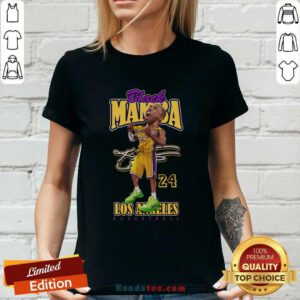 Premium Black Mamba Los Angeles Lakers Basketball Grinch Ladies-tee