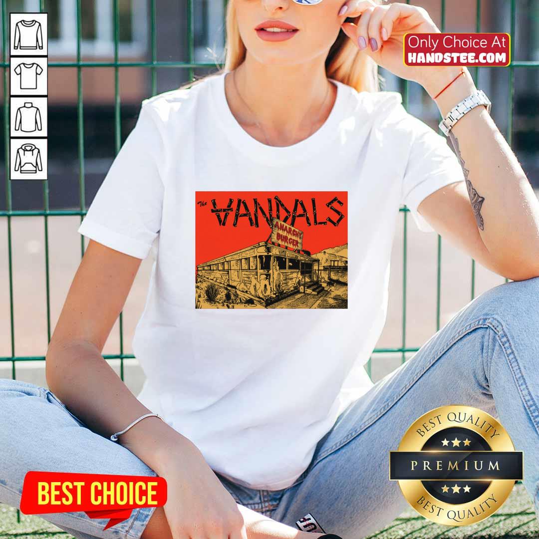 Premium Burger Diner Onesie Vandals Amarchu Burger V-neck