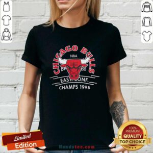 Premium Chicago Bulls Letterman Ladies-tee