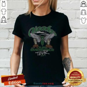 Premium Cicadas Dual Emergence Tour 2024 Ladies-tee