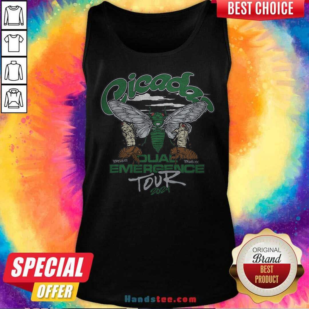 Premium Cicadas Dual Emergence Tour 2024 Tank-top