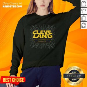 Premium Cleveland May The Forest City Be With You Sweater