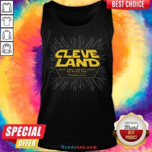 Premium Cleveland May The Forest City Be With You Tank-top