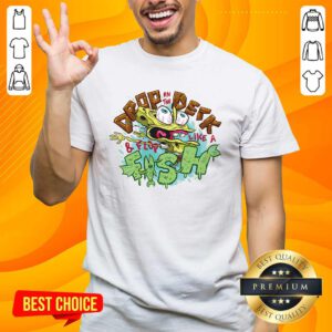 Premium Drop On The Derk & Flop Like Fish T-shirt